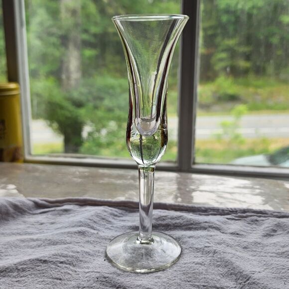 Set of 4 Vintage MCM Danish HOLMEGAARD Aperitif Cordial Glasses 5.75" H - Picture 2 of 12